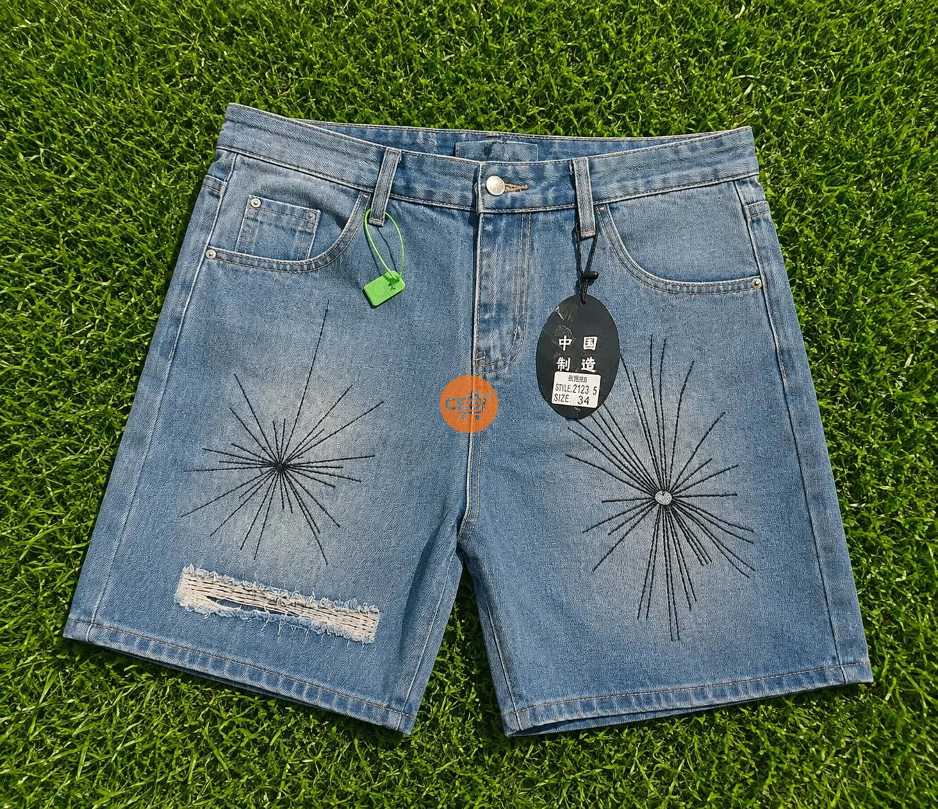 Neat Affordable Male Jean Shorts for Quick Sale